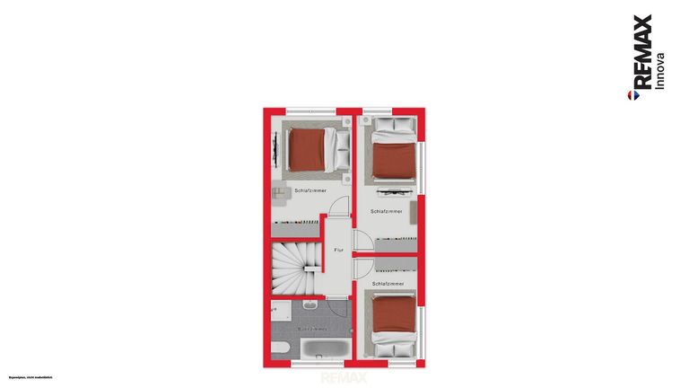 Grundriss Obergeschoss