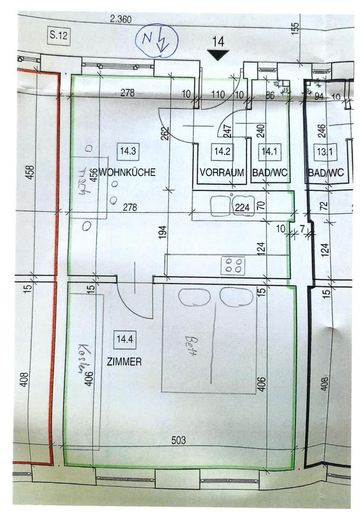 Plan mit Nordpfeil_0