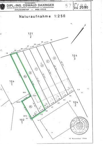 Lageplan Eigengrund
