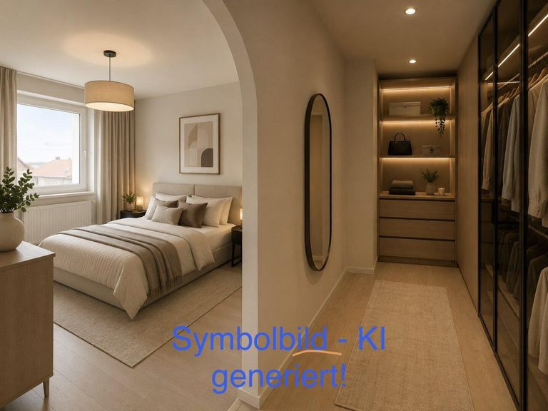Schlafzimmer KI generiert