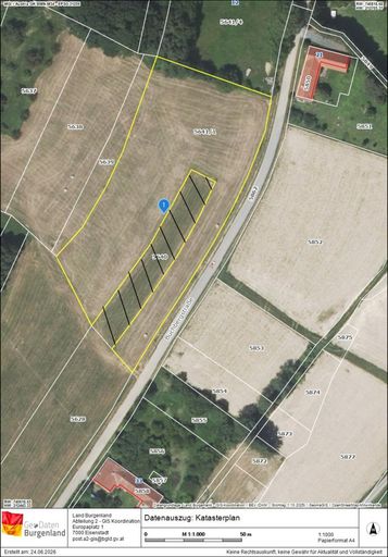 Katasterplan ohne GST 5640