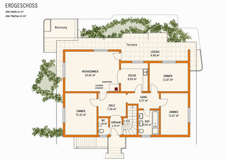 Grundrissplan EG