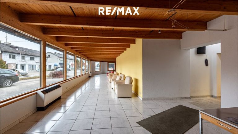 Schauraum im Untergeschoss