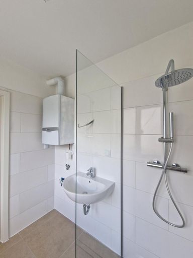 WM-Anschluss unter Therme