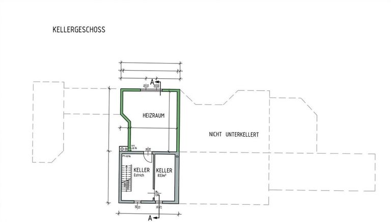 Grundriss Kellergeschoss
