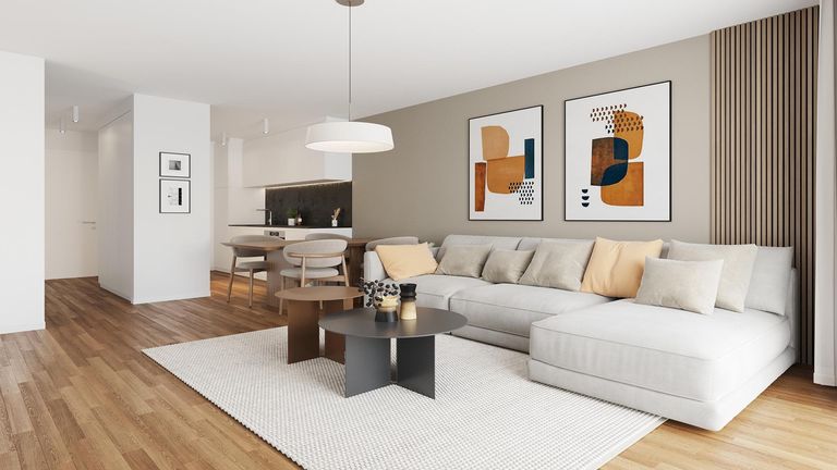 Rendering Wohnraum