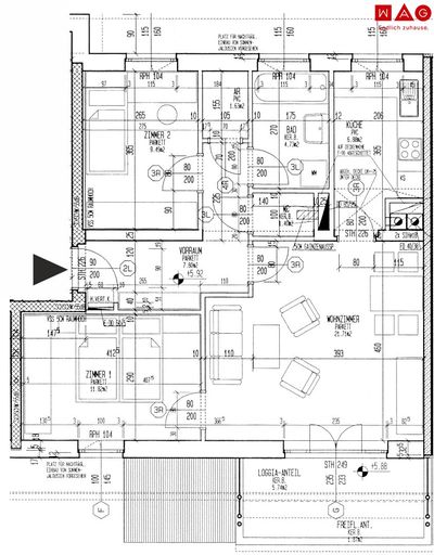 Wohnungsplan