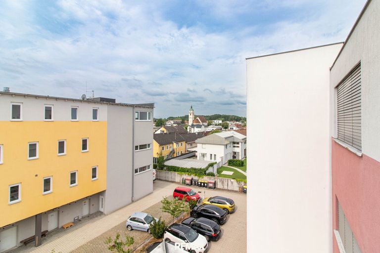 mit Blick ins Zentrum