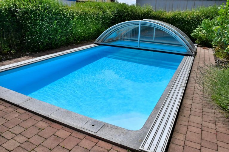 Salzwasserpool 6x4m