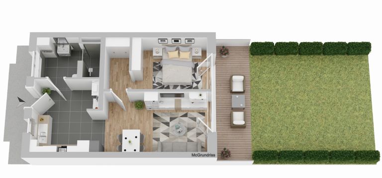 Grundrissplan