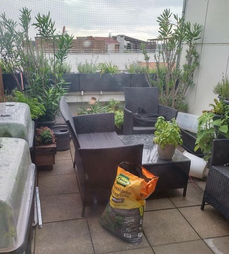 kleine Terasse ETW