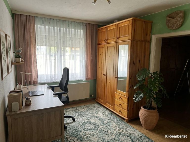 KI-bearbeitete Renovierungsmöglichkeit