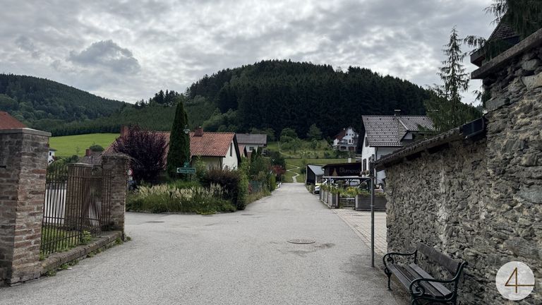 Weg zum Zentrum
