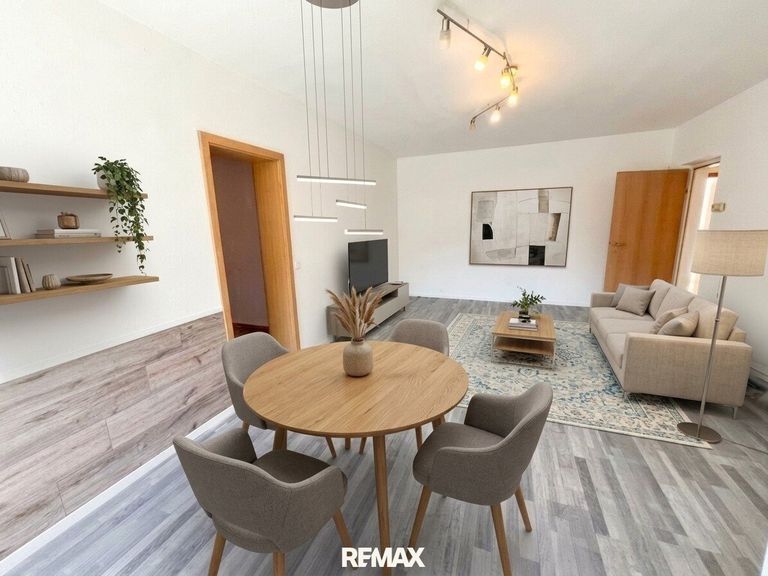 KI-Visualisierung - Wohn- und Esszimmer