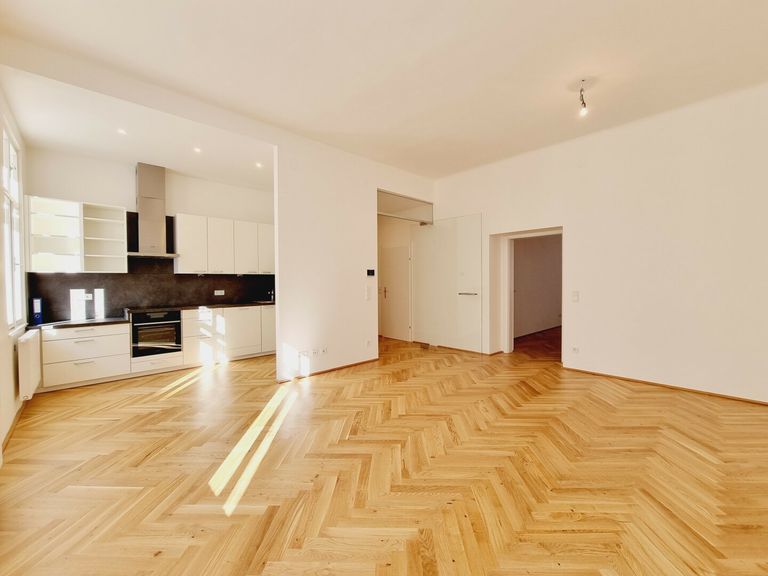 Wohnzimmer + Küche