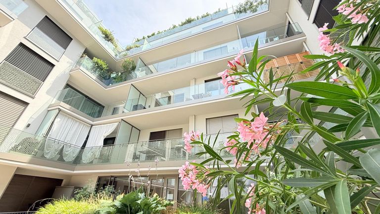 Blick zur Loggia 2. Stock