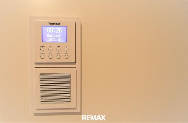 Radio im Badezimmer