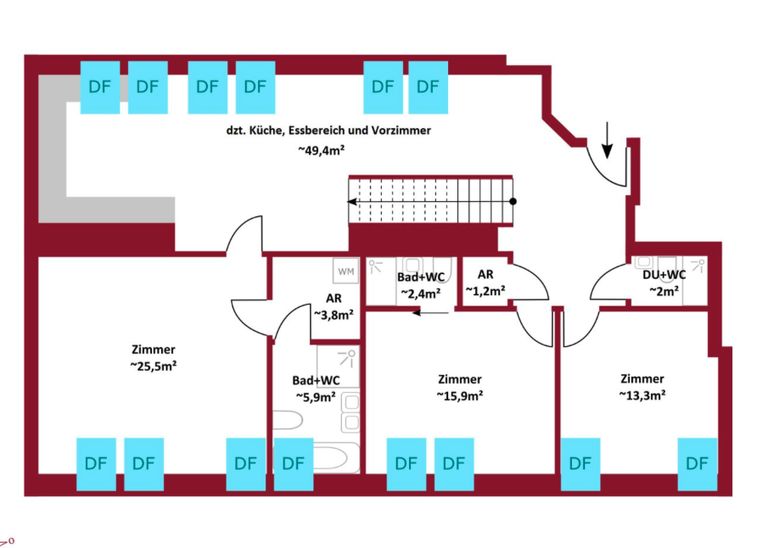 Währingerstrasse Obj.3342 Plan a