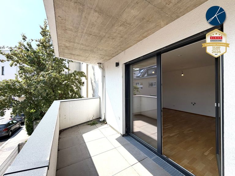 Ostseitiger Balkon