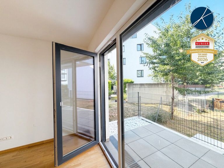 Blick auf die Terrasse