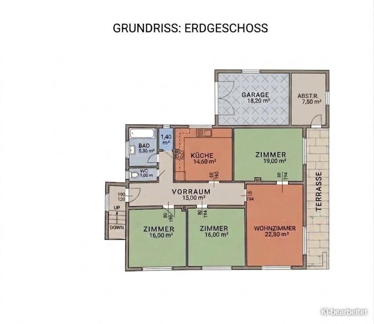 Grundriss Erdgeschoss