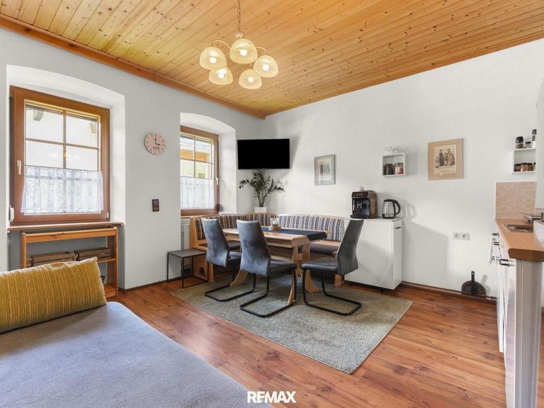 Küche in der Ferienwohnung