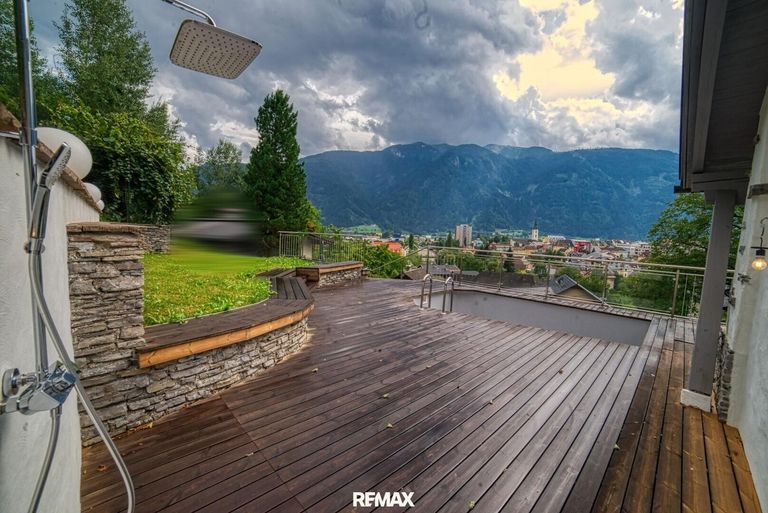 Mit Blick auf das Goldeck