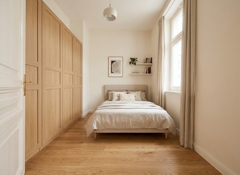 Visualisierung zweites Schlafzimmer (statt Küche)