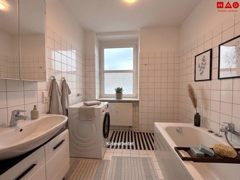 Badezimmer Beispiel KI