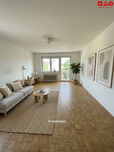 Wohnzimmer Beispiel KI