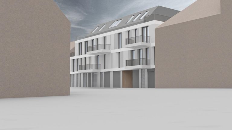 Neubau 3D Visualisierung 3
