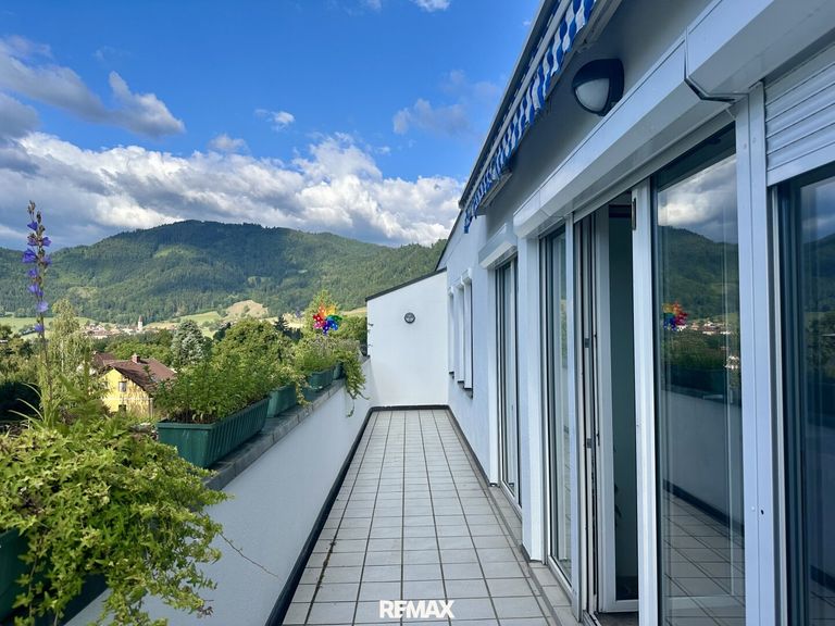Terrasse westlicher Ausblick