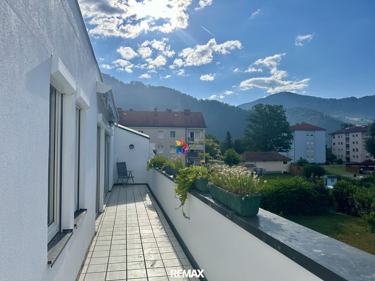 Terrasse östlicher Ausblick
