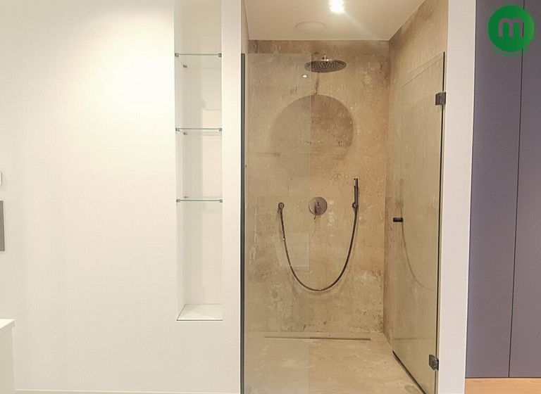 Walk-in-Regendusche