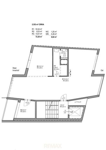 Grundriss 2. OG