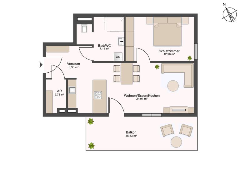Grundrissplan