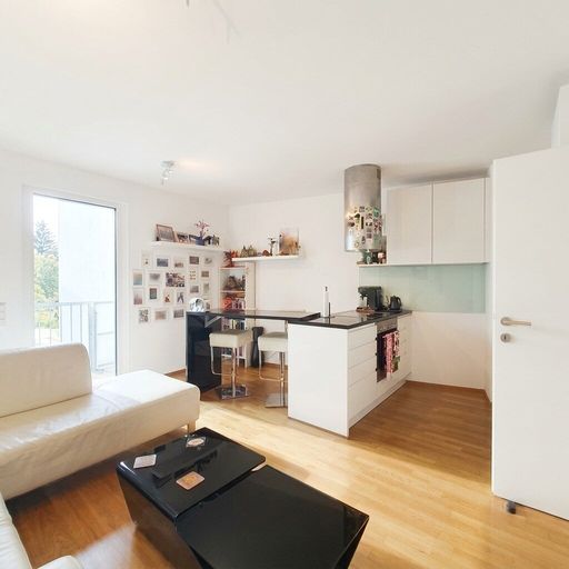 Wohnküche ca. 21 m² mit Balkon