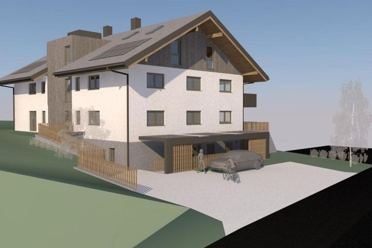 Projektansicht NO, Zufahrtsbereich