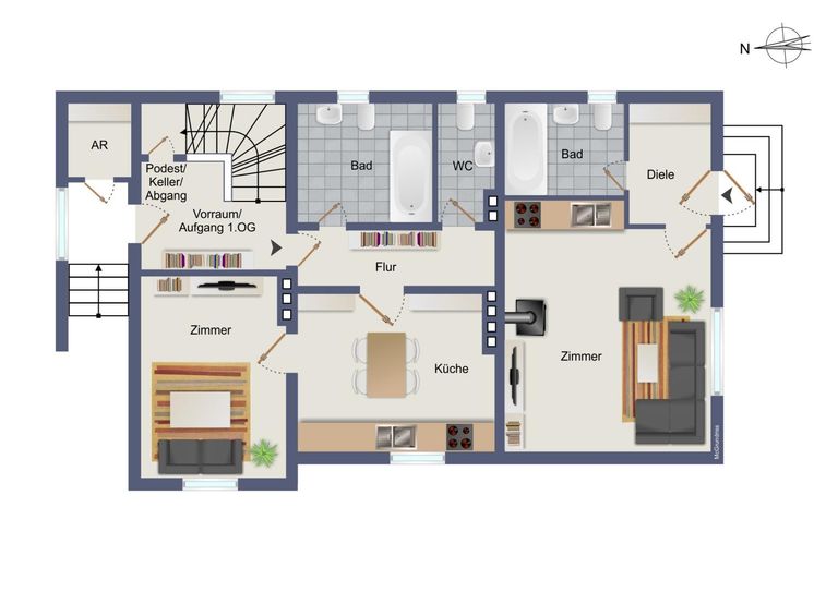 Grundriss EG