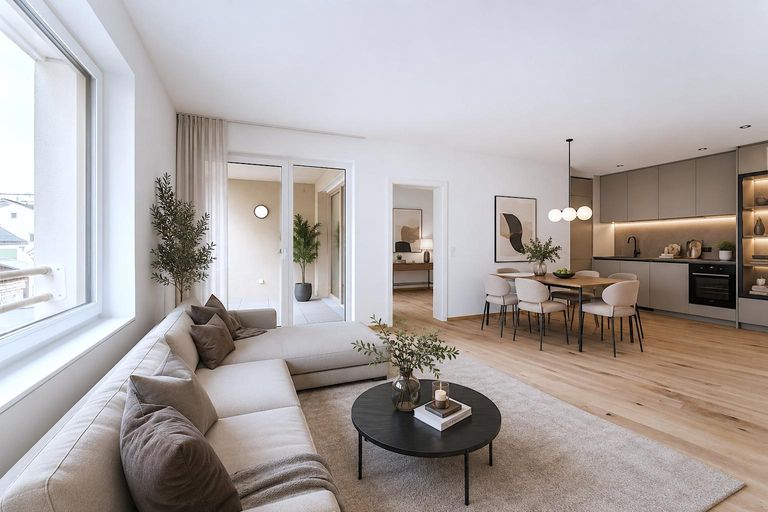 Visualisierung Wohnzimmer