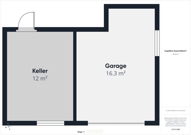 Keller+Garage Plan