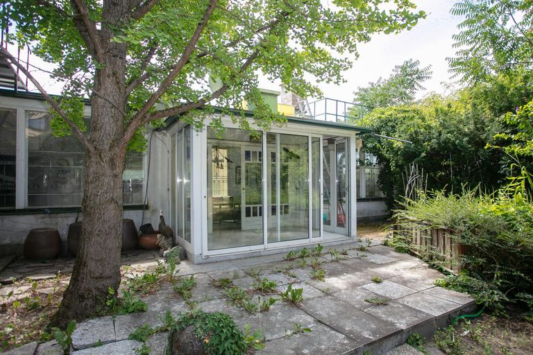 verglaste Veranda, Aussen Ansicht