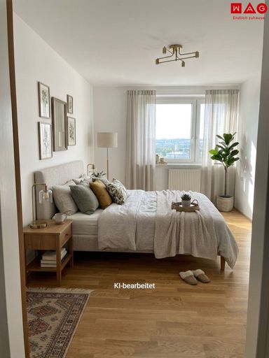 KI generiertes Schlafzimmer