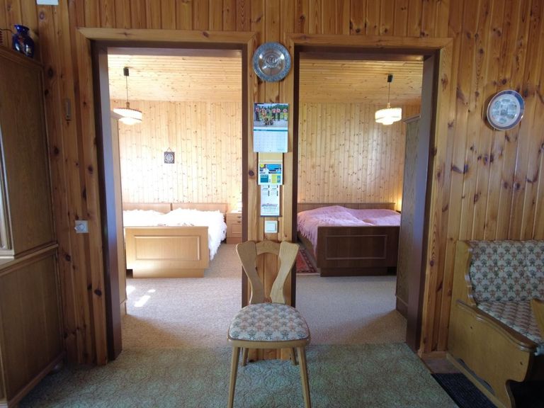 Blick in die Schlafzimmer