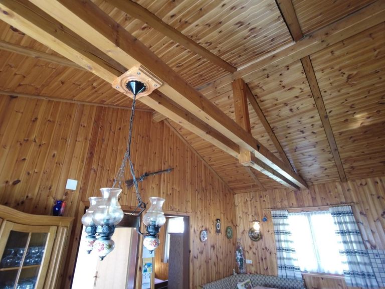 hohe Decke