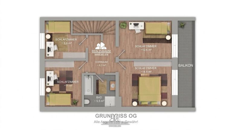 Grundriss OG