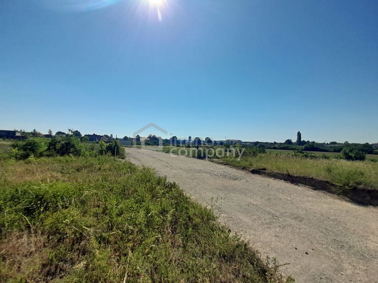 Blick von der Stichstraße Richtung Osten