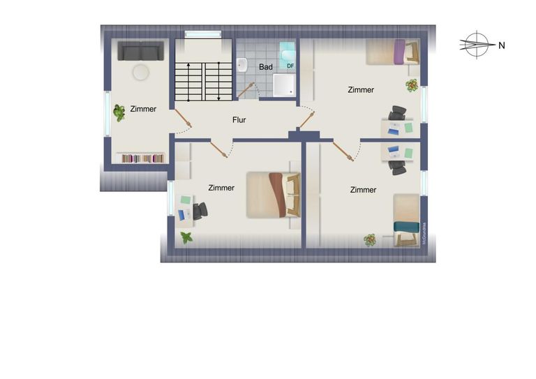Grundriss DG