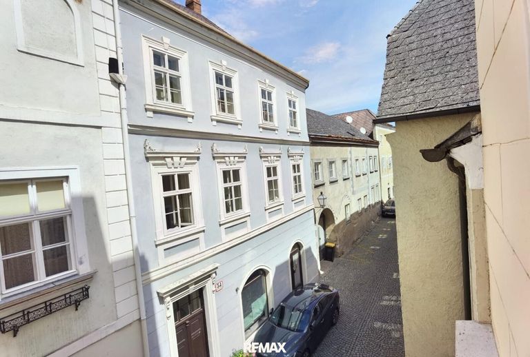 Ausblick ins historische Stein