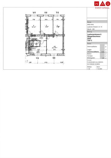 Wohnungsplan